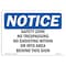 Signmission OSHA Notice Sign, 5" Height, 7" Width, Safety Zone No Trespassing No Shooting Within Sign, Landscape OS-NS-D-57-L-18230 - alternate 1